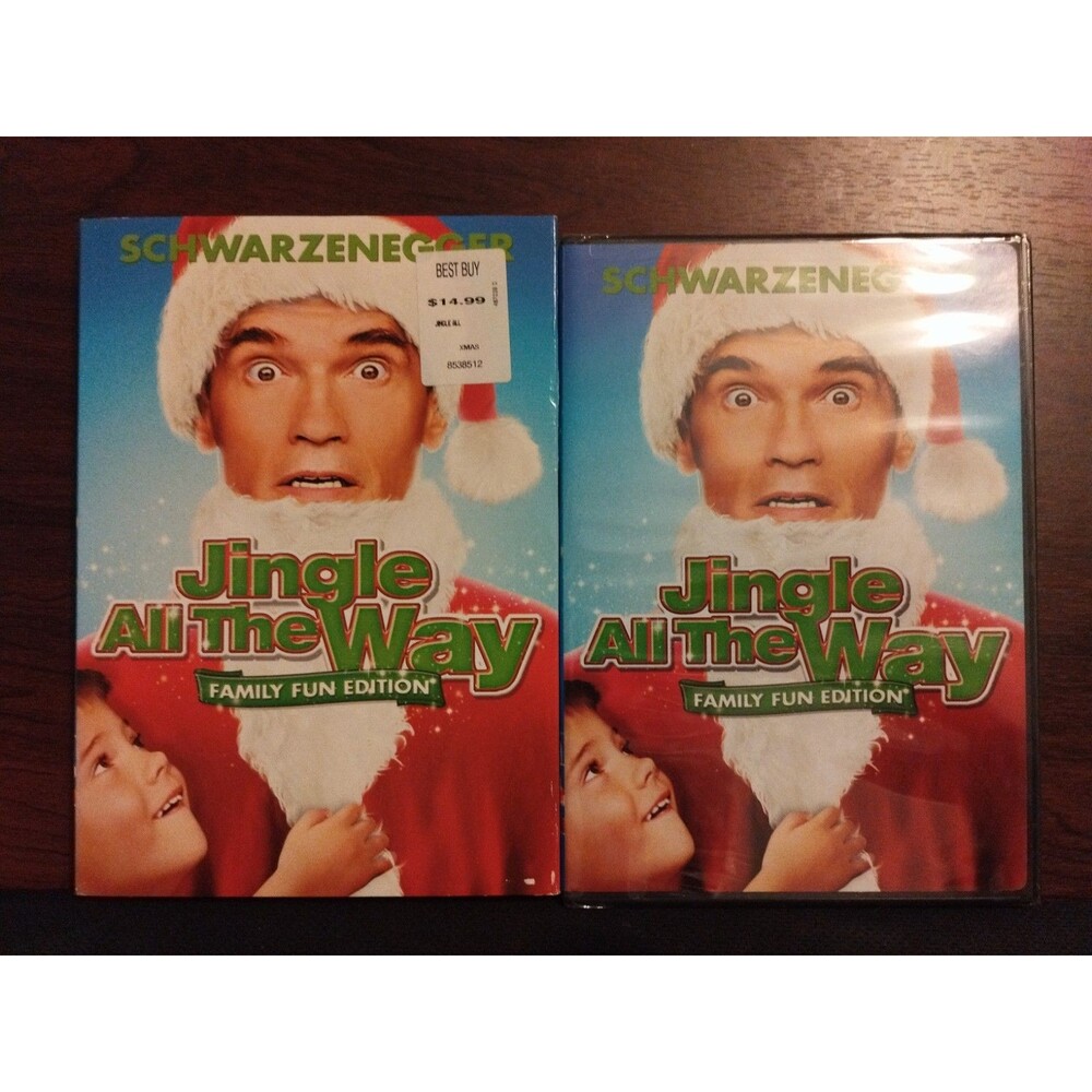 Jingle All the Way - DVD - New & Sealed W/ Slipcase - Arnold Schwarzenegger